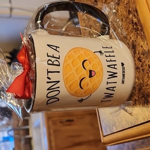 Waffle coffee mug